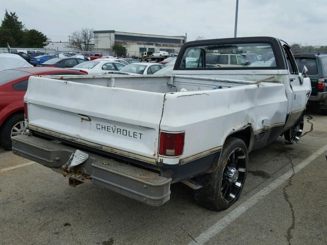 1GCGC24M0FS174453 - 1985 CHEVROLET C20 WHITE photo 4