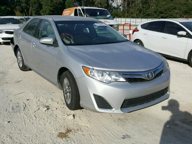 4T1BF1FK5EU321078 - 2014 TOYOTA CAMRY L SILVER photo 1