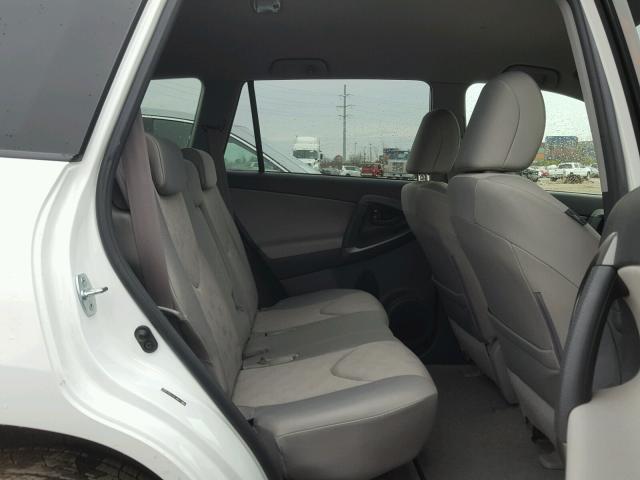 JTMBF33V79D016539 - 2009 TOYOTA RAV4 WHITE photo 6