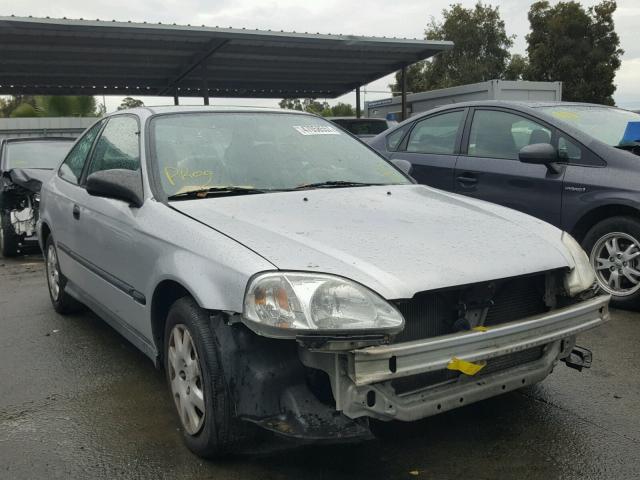 1HGEJ6221YL087925 - 2000 HONDA CIVIC DX SILVER photo 1