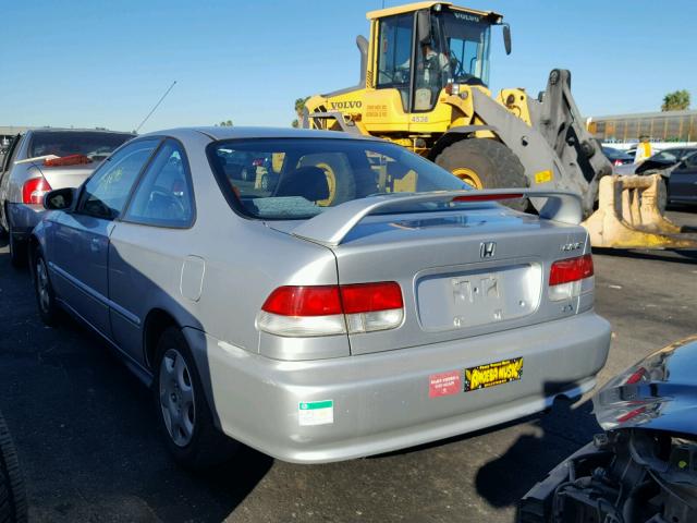 1HGEJ824XYL057660 - 2000 HONDA CIVIC EX SILVER photo 3