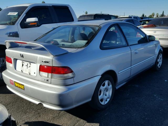 1HGEJ824XYL057660 - 2000 HONDA CIVIC EX SILVER photo 4