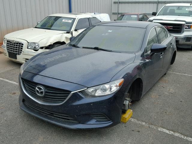 JM1GJ1U69F1164611 - 2015 MAZDA 6 SPORT BLACK photo 2