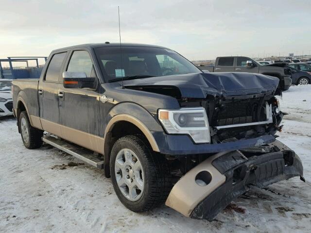 1FTFW1EF7EKD00710 - 2014 FORD F150 SUPER BLUE photo 1