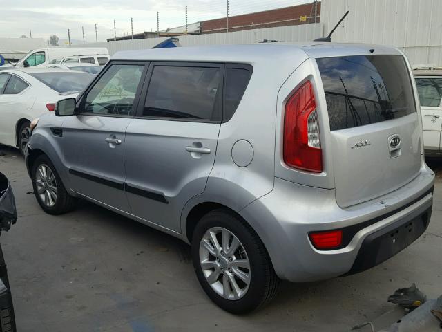 KNDJT2A65C7371600 - 2012 KIA SOUL + SILVER photo 3