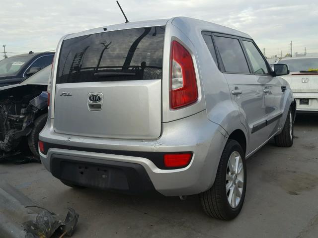 KNDJT2A65C7371600 - 2012 KIA SOUL + SILVER photo 4