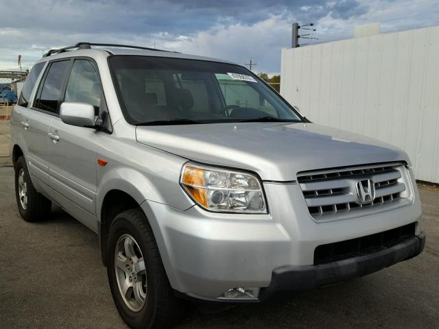 5FNYF28486B003727 - 2006 HONDA PILOT EX SILVER photo 1