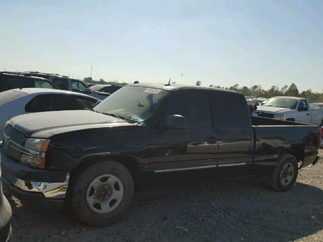 1GCEC19Z15Z218262 - 2005 CHEVROLET SILVERADO BLACK photo 2