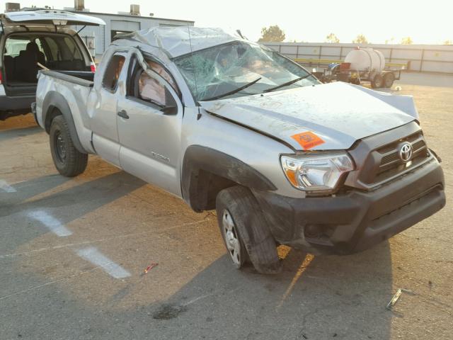 5TFTX4GN7DX014735 - 2013 TOYOTA TACOMA PRE SILVER photo 1