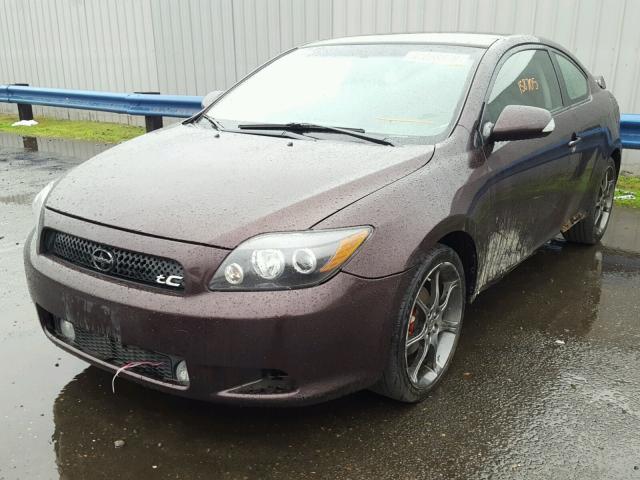 JTKDE167880266125 - 2008 TOYOTA SCION TC 紫色 照片 2