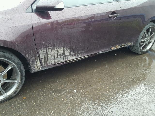 JTKDE167880266125 - 2008 TOYOTA SCION TC 紫色 照片 9