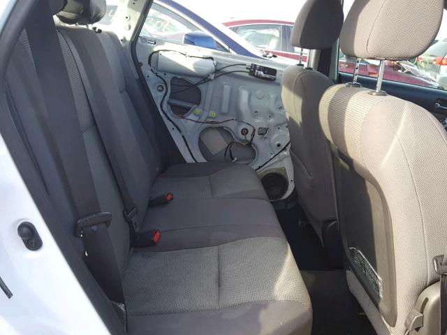 2T1KR32E08C701518 - 2008 TOYOTA COROLLA MA WHITE photo 6