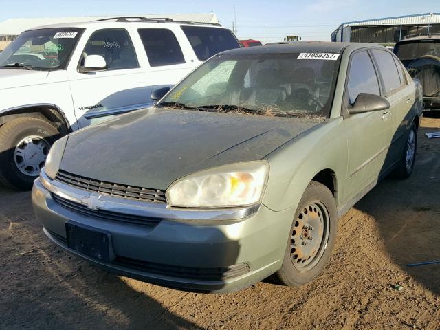 1G1ZS54894F133818 - 2004 CHEVROLET MALIBU GREEN photo 2