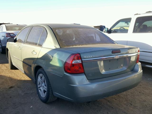 1G1ZS54894F133818 - 2004 CHEVROLET MALIBU GREEN photo 3