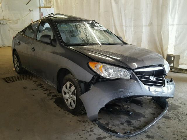 KMHDU46D68U585805 - 2008 HYUNDAI ELANTRA GL GRAY photo 1