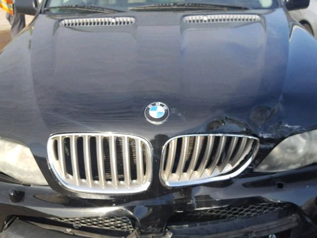 5UXFB53504LV04804 - 2004 BMW X5 4.4I BLACK photo 7