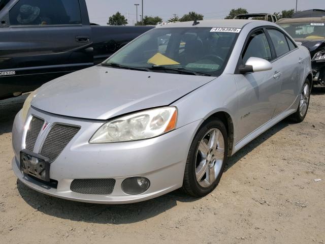 1G2ZL577894241359 - 2009 PONTIAC G6 GXP SILVER photo 2