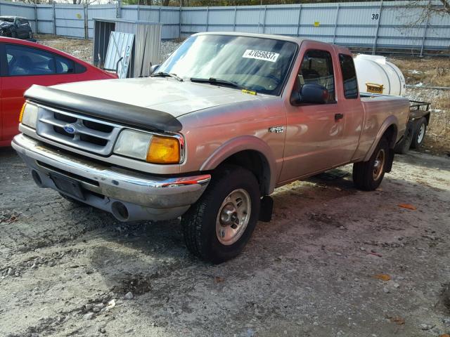 1FTDR15X2TTA65485 - 1996 FORD RANGER SUP BEIGE photo 2