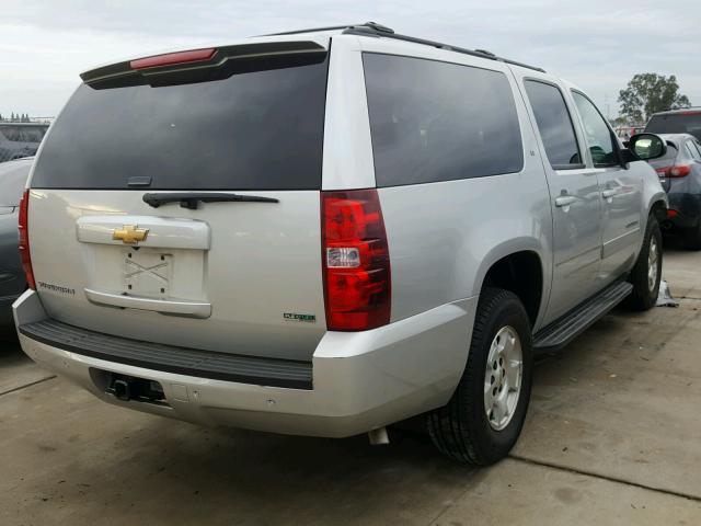 1GNSCJE04BR331054 - 2011 CHEVROLET SUBURBAN C SILVER photo 4