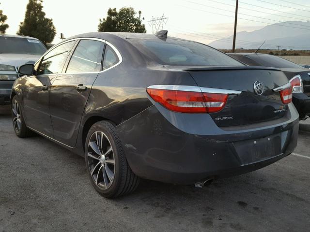 1G4PW5SK3G4153477 - 2016 BUICK VERANO SPO CHARCOAL photo 3