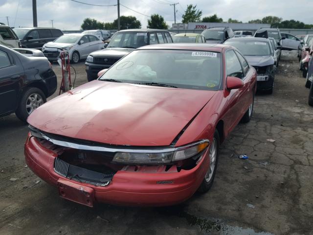 1LNLM91V1TY684638 - 1996 LINCOLN MARK VIII RED photo 2