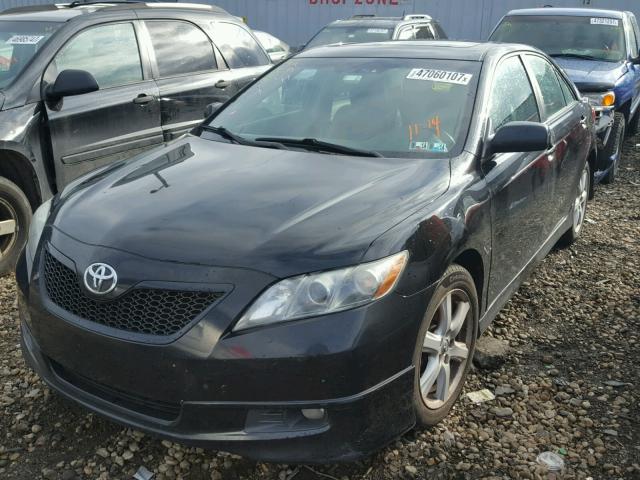 4T1BK46K48U067414 - 2008 TOYOTA CAMRY LE BLACK photo 2