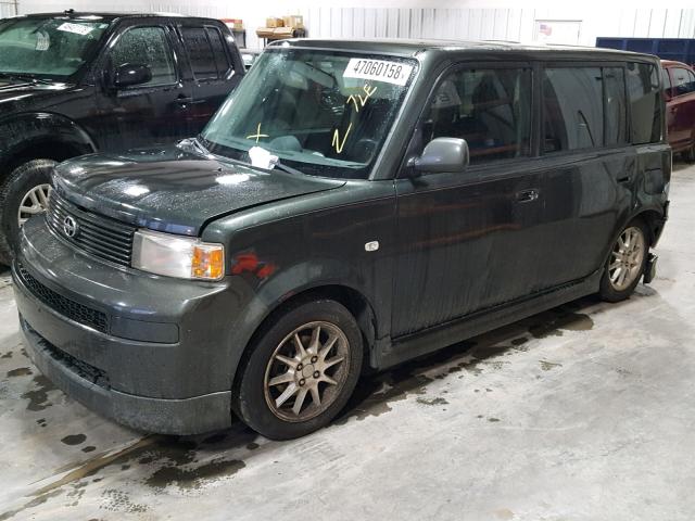 JTLKT324150194194 - 2005 TOYOTA SCION XB გრაფიტი ფოტო 2