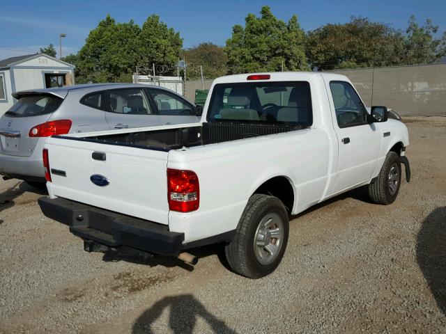 1FTKR1AD6BPA74572 - 2011 FORD RANGER WHITE photo 4