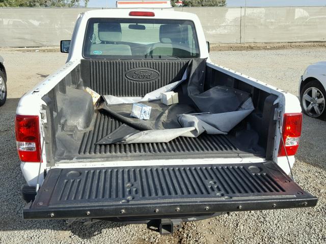 1FTKR1AD6BPA74572 - 2011 FORD RANGER WHITE photo 6