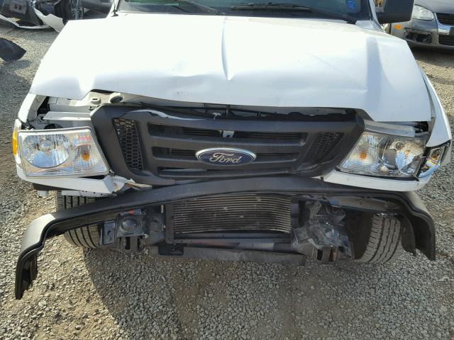 1FTKR1AD6BPA74572 - 2011 FORD RANGER WHITE photo 9