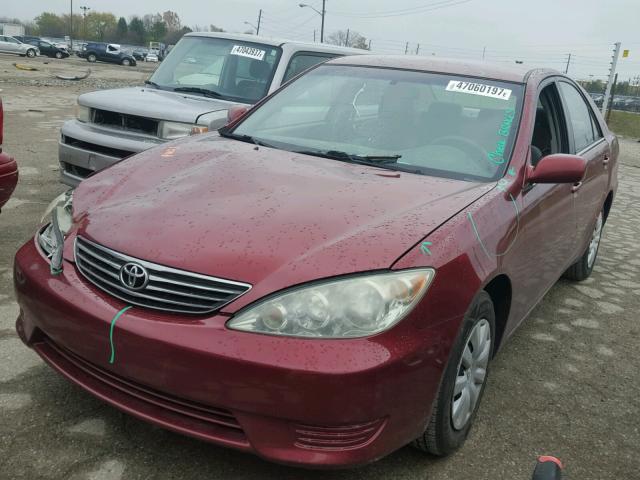 4T1BE32K76U154051 - 2006 TOYOTA CAMRY LE MAROON photo 2