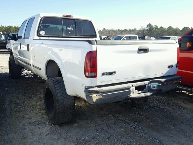 1FTSW31F3XEB92149 - 1999 FORD F350 SRW S WHITE photo 3