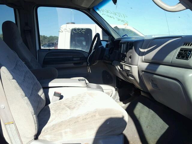 1FTSW31F3XEB92149 - 1999 FORD F350 SRW S WHITE photo 5