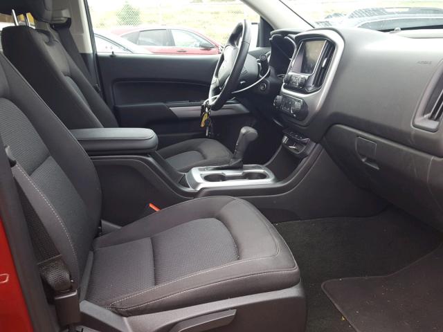 1GCGTCEN0J1230595 - 2018 CHEVROLET COLORADO L RED photo 5