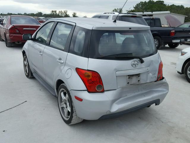 JTKKT624750126729 - 2005 TOYOTA SCION XA SILVER photo 3