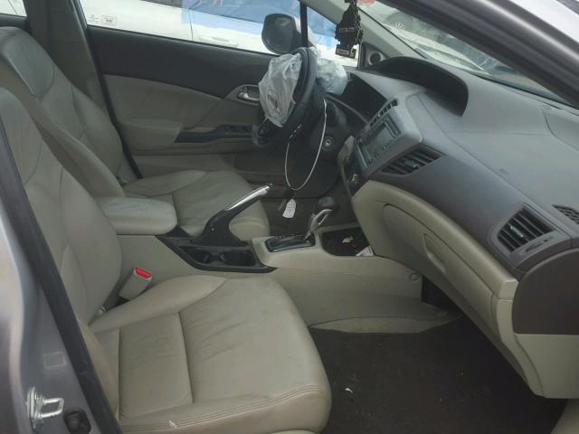19XFB2F90CE309243 - 2012 HONDA CIVIC EXL Күміс фото 5
