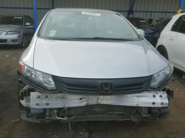 19XFB2F90CE309243 - 2012 HONDA CIVIC EXL Күміс фото 9