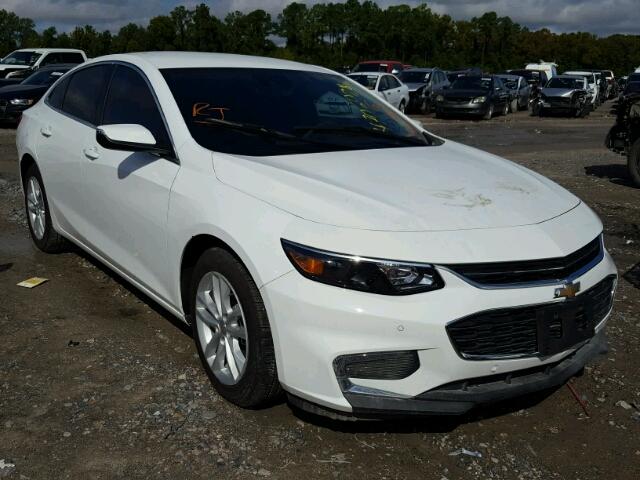 1G1ZF5SU6JF218342 - 2018 CHEVROLET MALIBU HYB 白色 照片 1