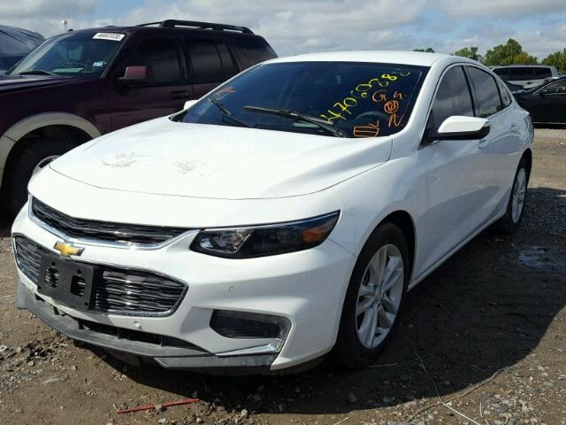 1G1ZF5SU6JF218342 - 2018 CHEVROLET MALIBU HYB WHITE photo 2