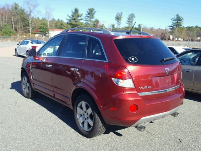 3GSCL537X8S658900 - 2008 SATURN VUE XR RED photo 3