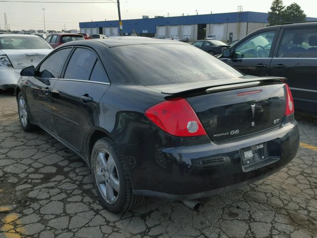 1G2ZH57N584178123 - 2008 PONTIAC G6 GT BLACK photo 3