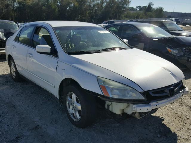 1HGCM56394A061865 - 2004 HONDA ACCORD LX WHITE photo 1