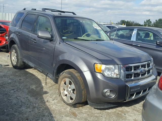 1FMCU0EG4CKB38510 - 2012 FORD ESCAPE LIM GRAY photo 1