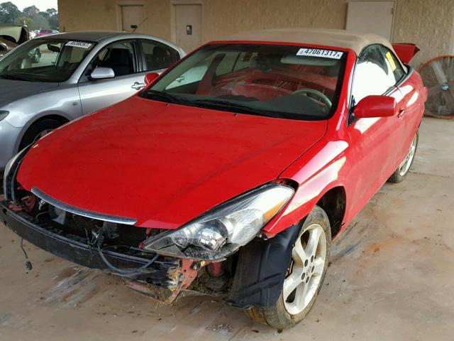 4T1FA38P57U135970 - 2007 TOYOTA CAMRY SOLA RED photo 2