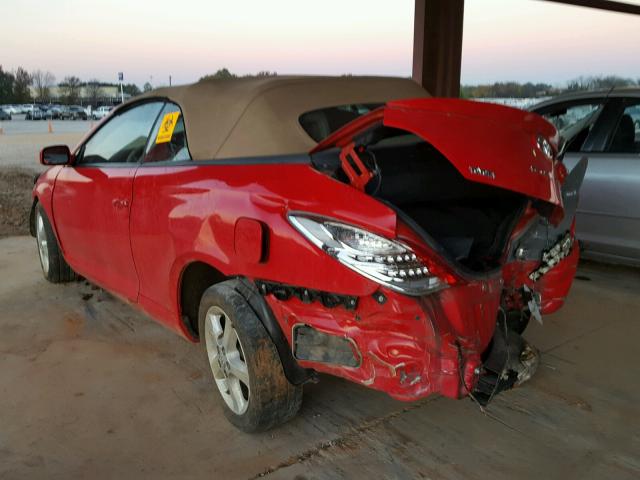 4T1FA38P57U135970 - 2007 TOYOTA CAMRY SOLA RED photo 3