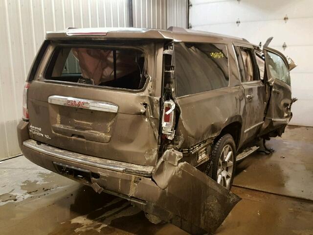 1GKS2JKJ3FR645135 - 2015 GMC YUKON XL D BROWN photo 4