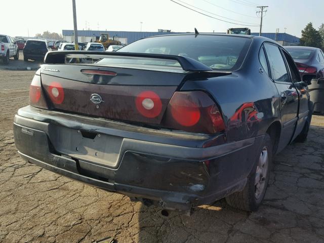 2G1WF52E239336301 - 2003 CHEVROLET IMPALA 黑色 照片 4