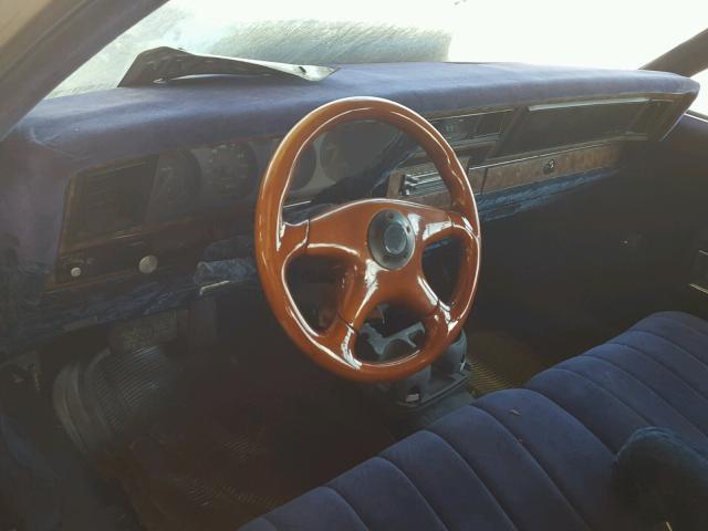 2G1AN69H4D1213022 - 1983 CHEVROLET CAPRICE CL 蓝色 照片 9