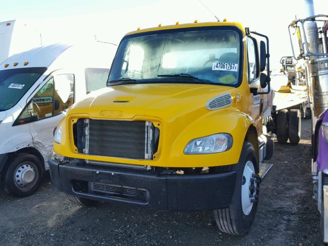 1FVACWDT0EHFM2797 - 2014 FREIGHTLINER M2 106 MED YELLOW photo 2