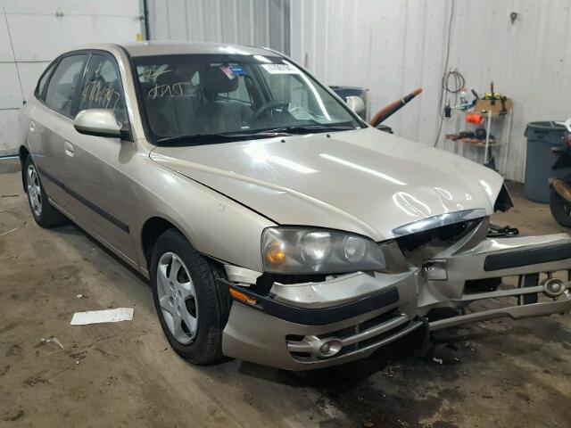 KMHDN56D16U178877 - 2006 HYUNDAI ELANTRA GL TAN photo 1